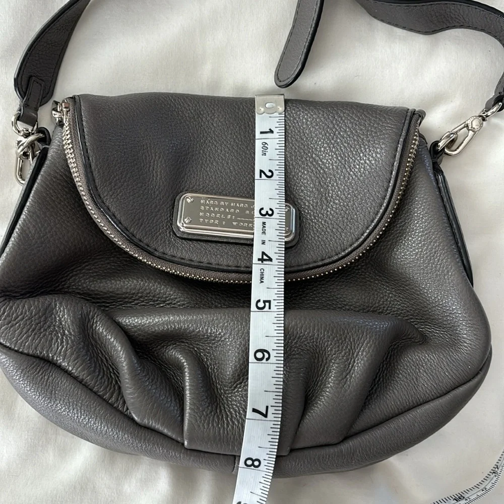 Marc By Marc Jacobs Leather Cross Body Bag Silver - Picture 11 of 16